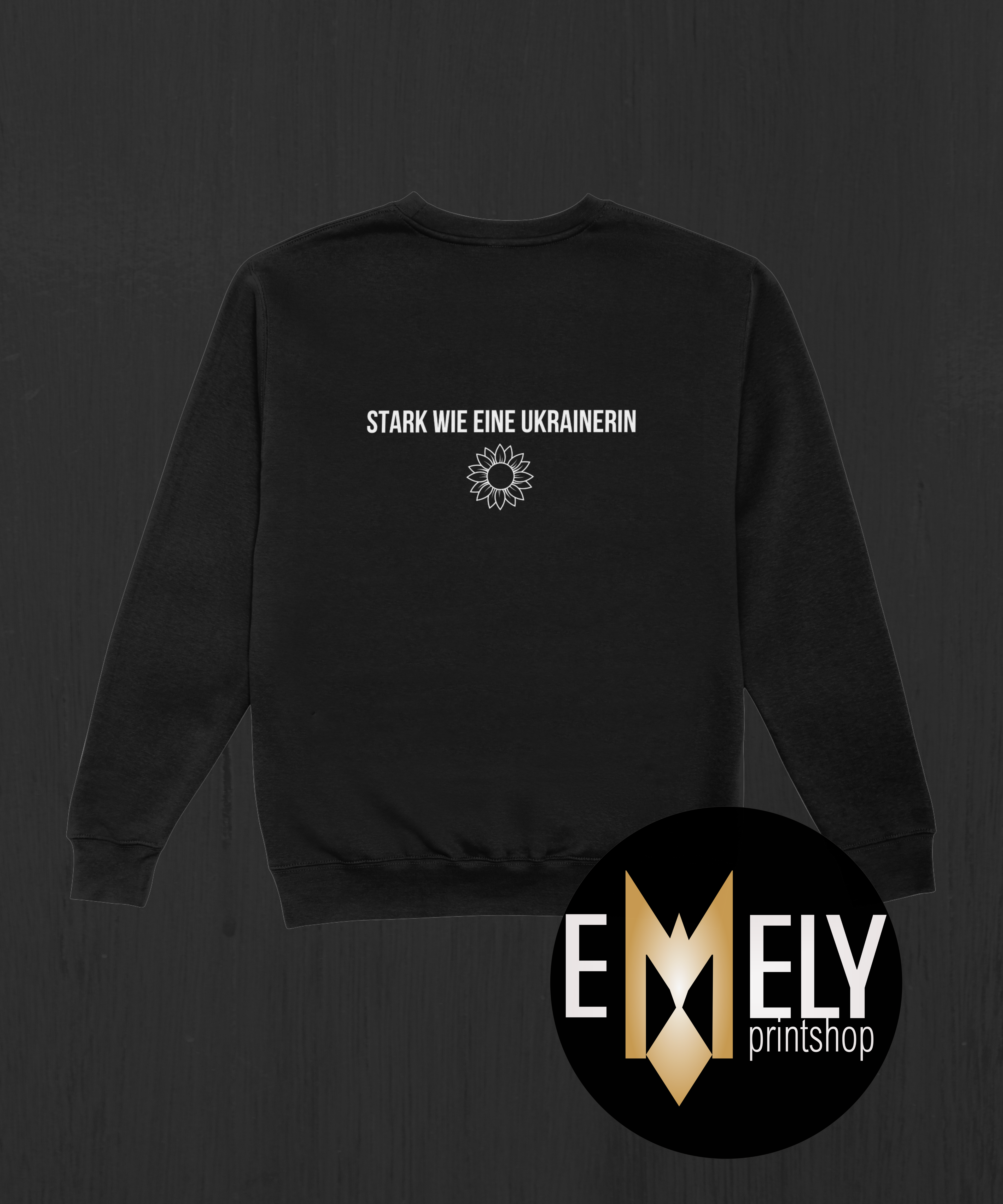 STARK WIE EINE UKRAINERIN – Sunflower Power Hoodie