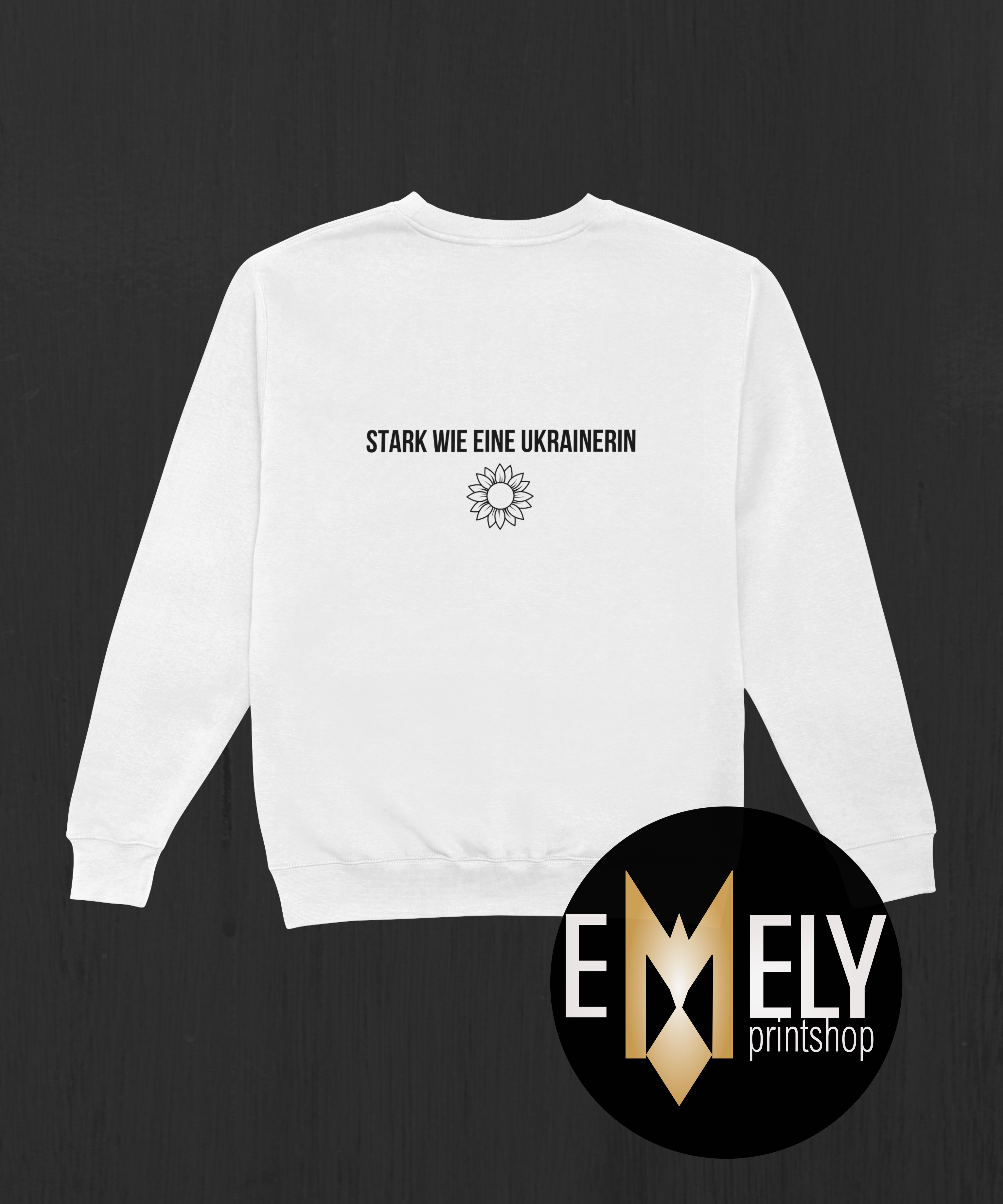 STARK WIE EINE UKRAINERIN – Sunflower Power Hoodie