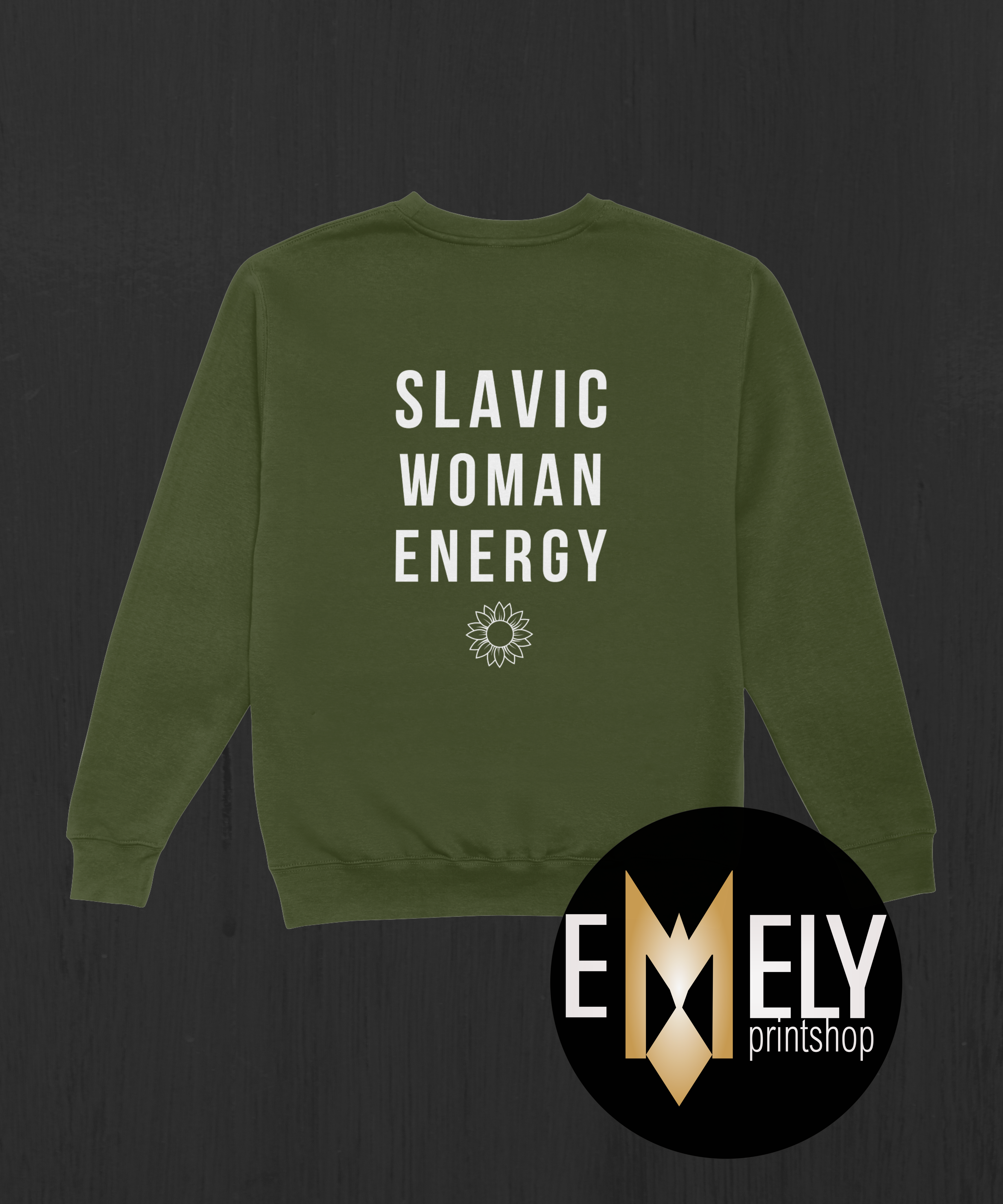 SLAVIC WOMAN ENERGY – Feminine Power Hoodie