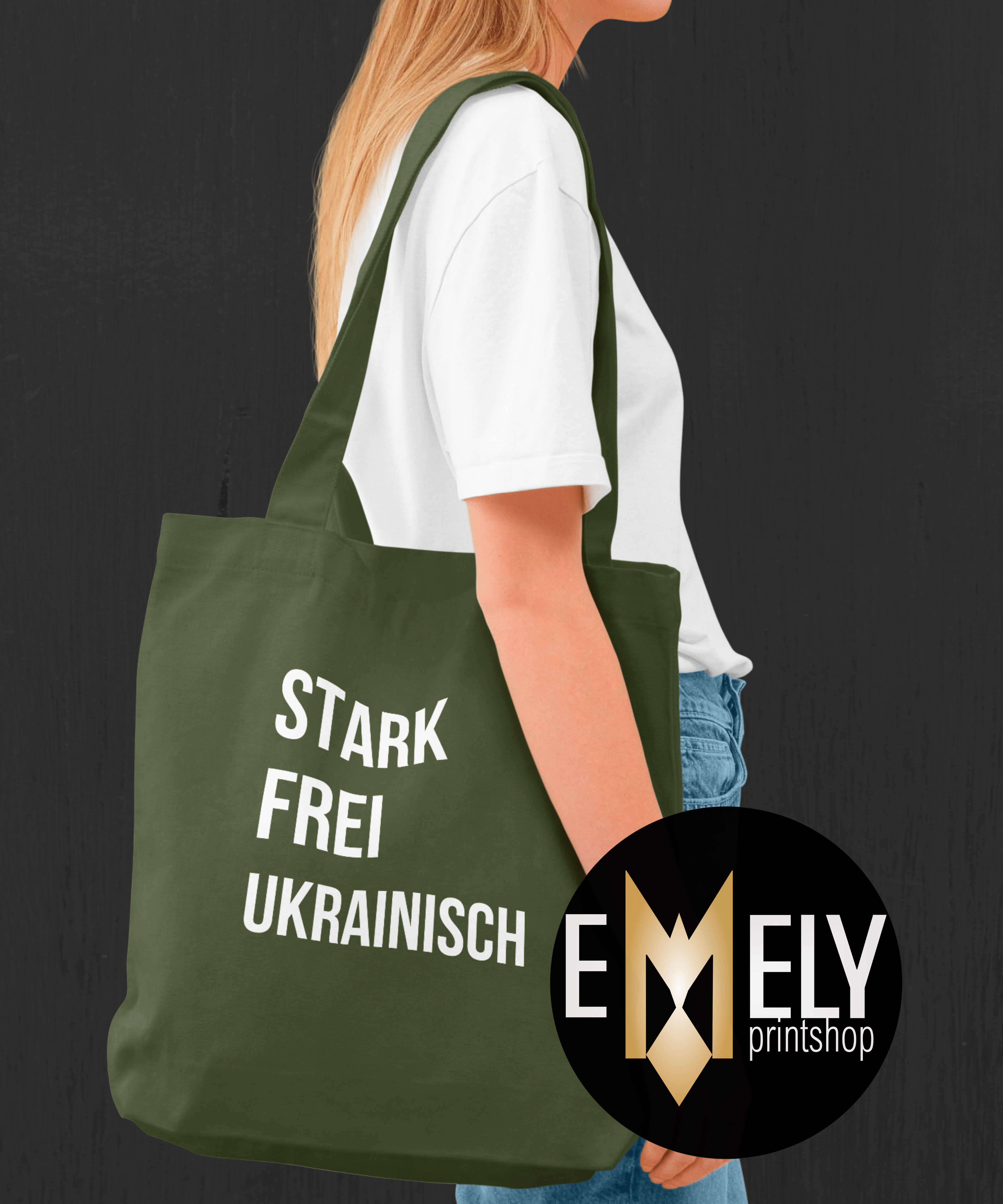 STARK FREI UKRAINISCH – Slavic Power Tote Bag