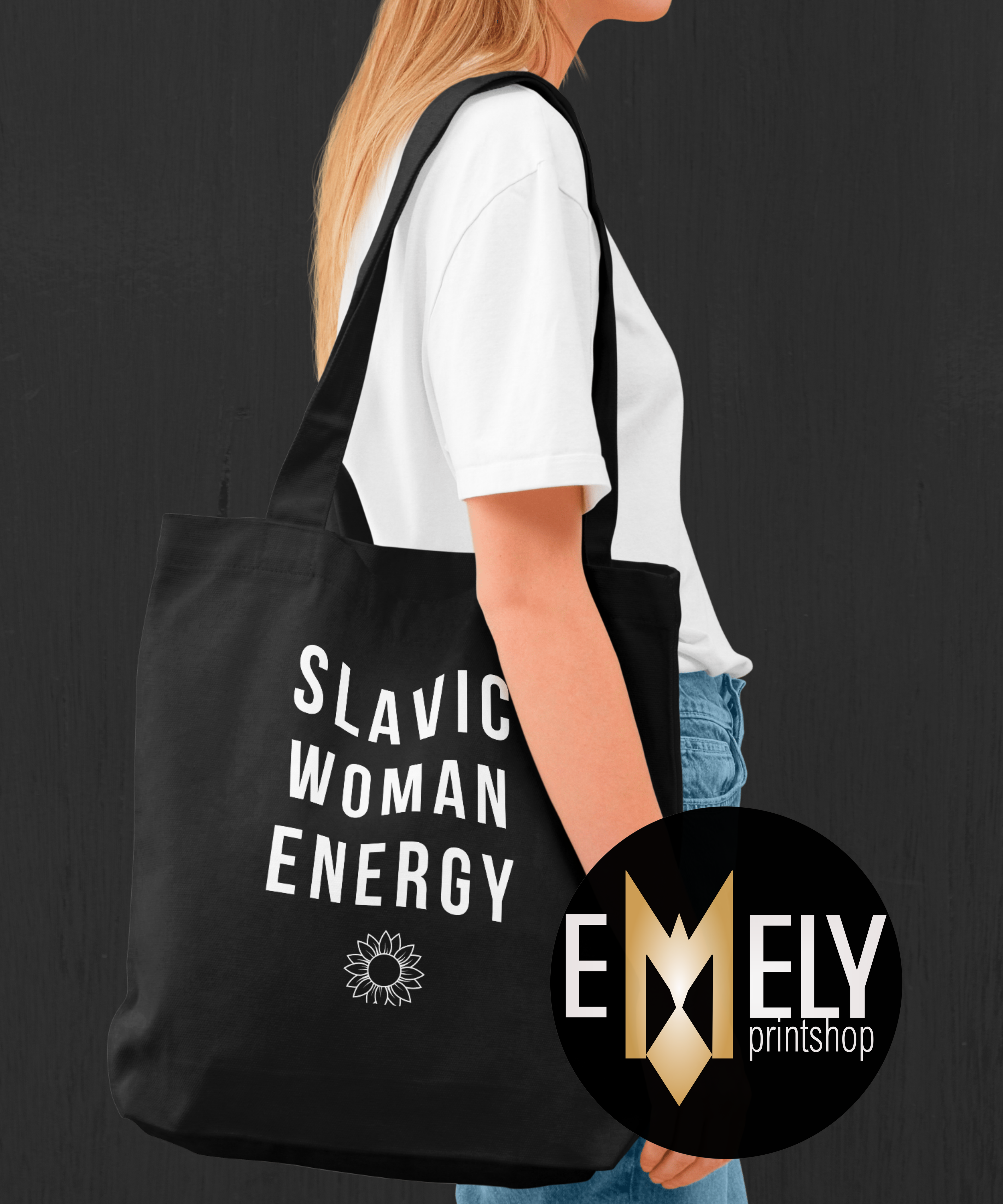 SLAVIC WOMAN ENERGY – Feminine Power Tote Bag