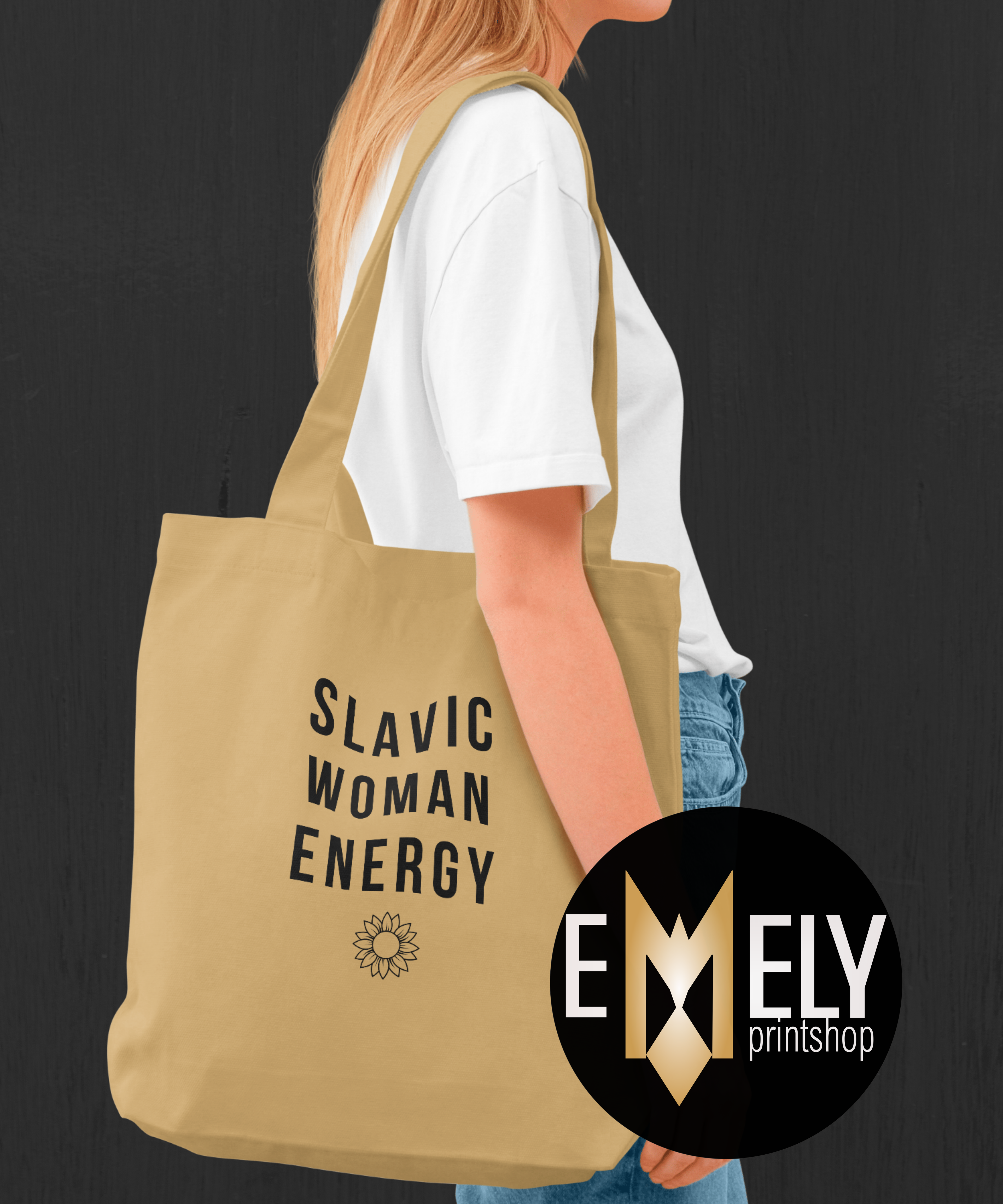 SLAVIC WOMAN ENERGY – Feminine Power Tote Bag
