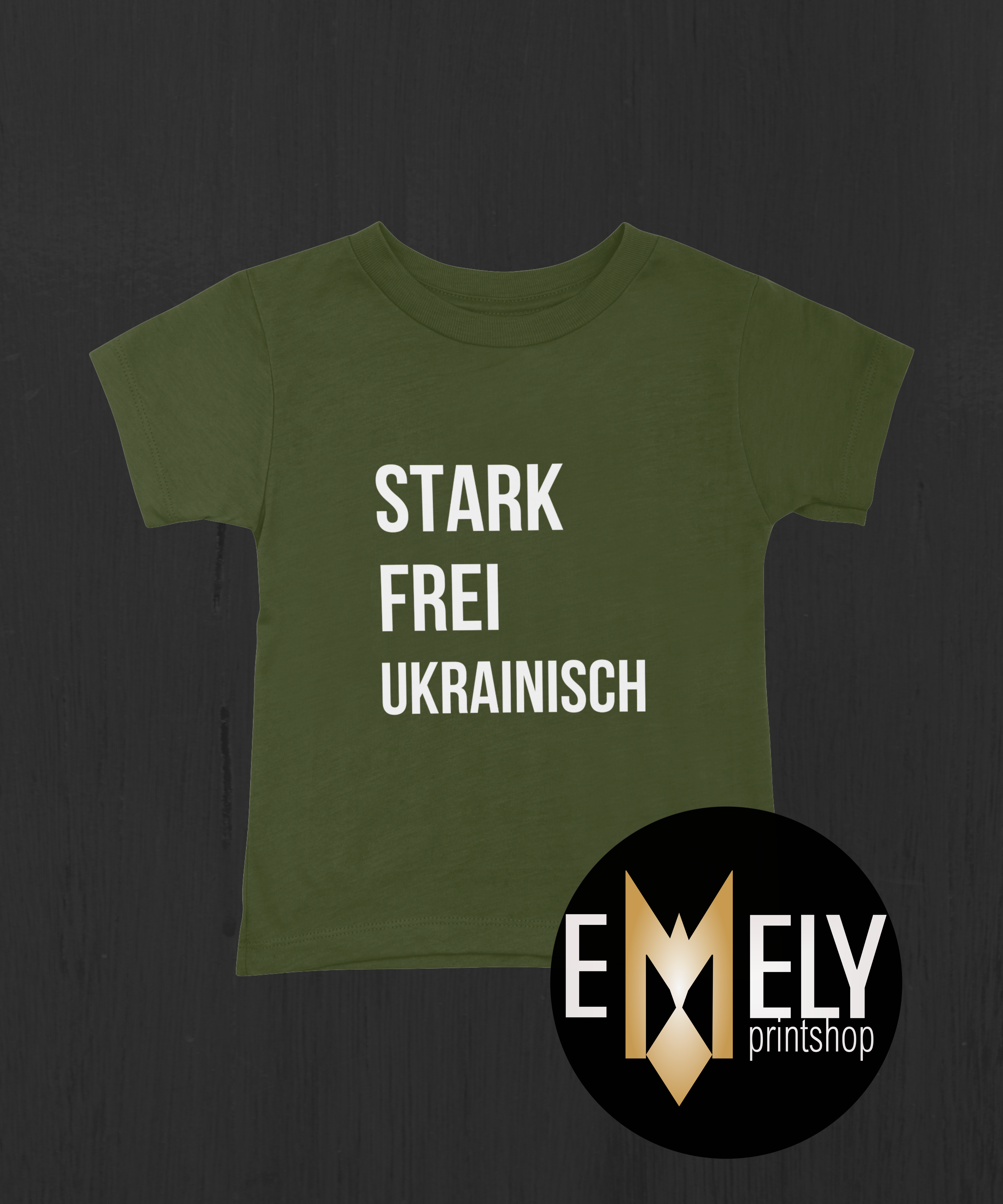 STARK FREI UKRAINISCH – Slavic Power Statement T-Shirt