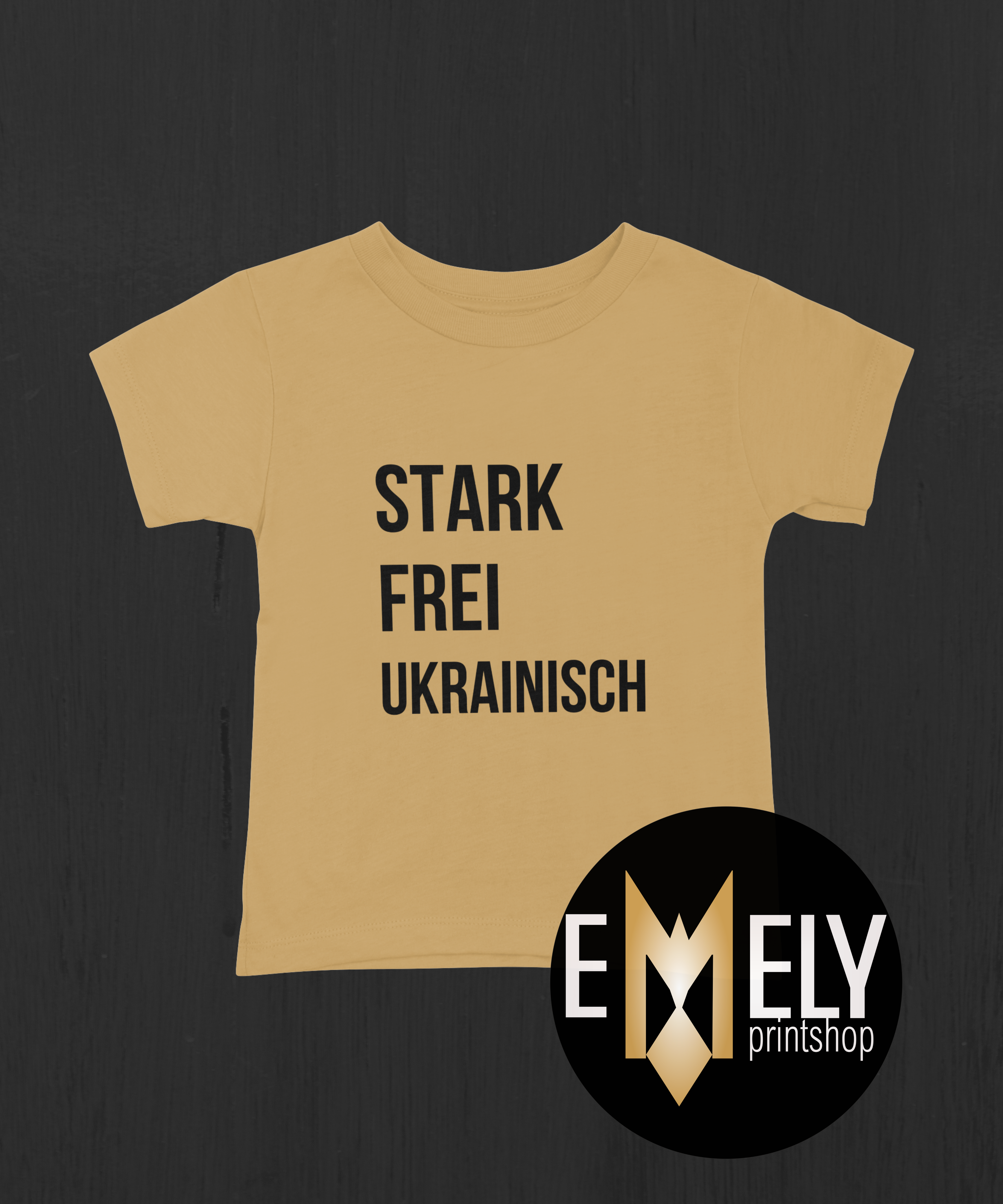 STARK FREI UKRAINISCH – Slavic Power Statement T-Shirt