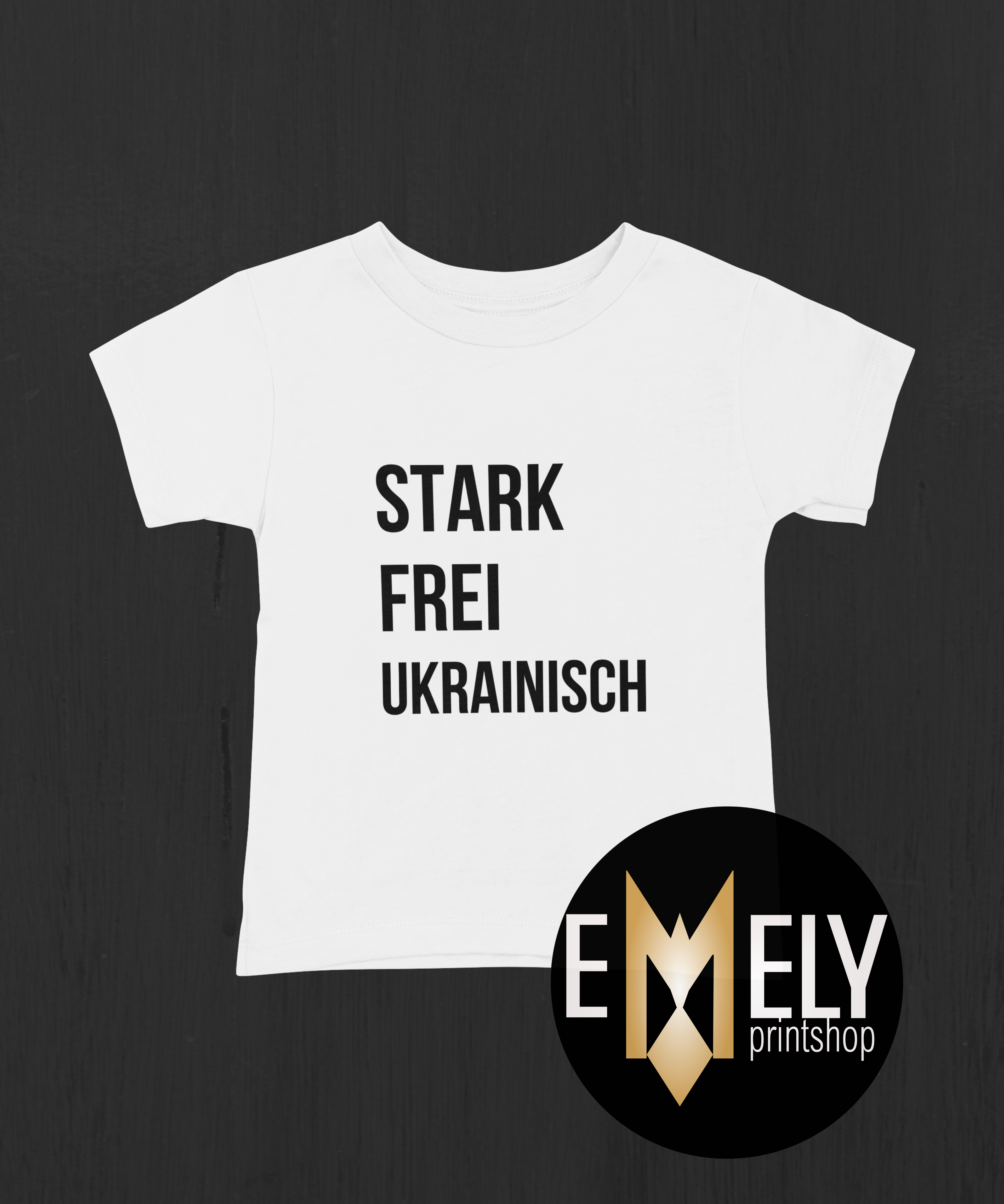 STARK FREI UKRAINISCH – Slavic Power Statement T-Shirt