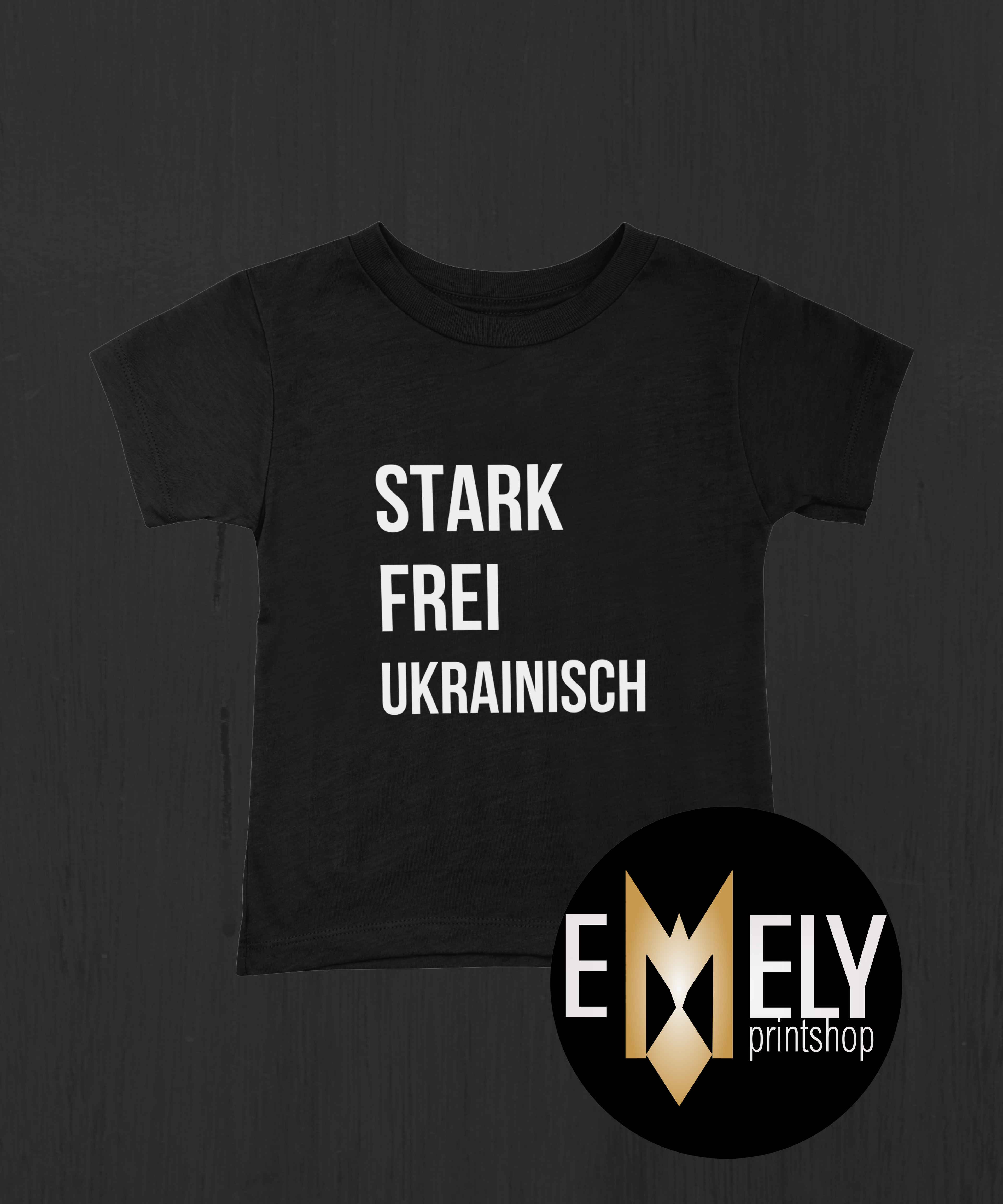 STARK FREI UKRAINISCH – Slavic Power Statement T-Shirt
