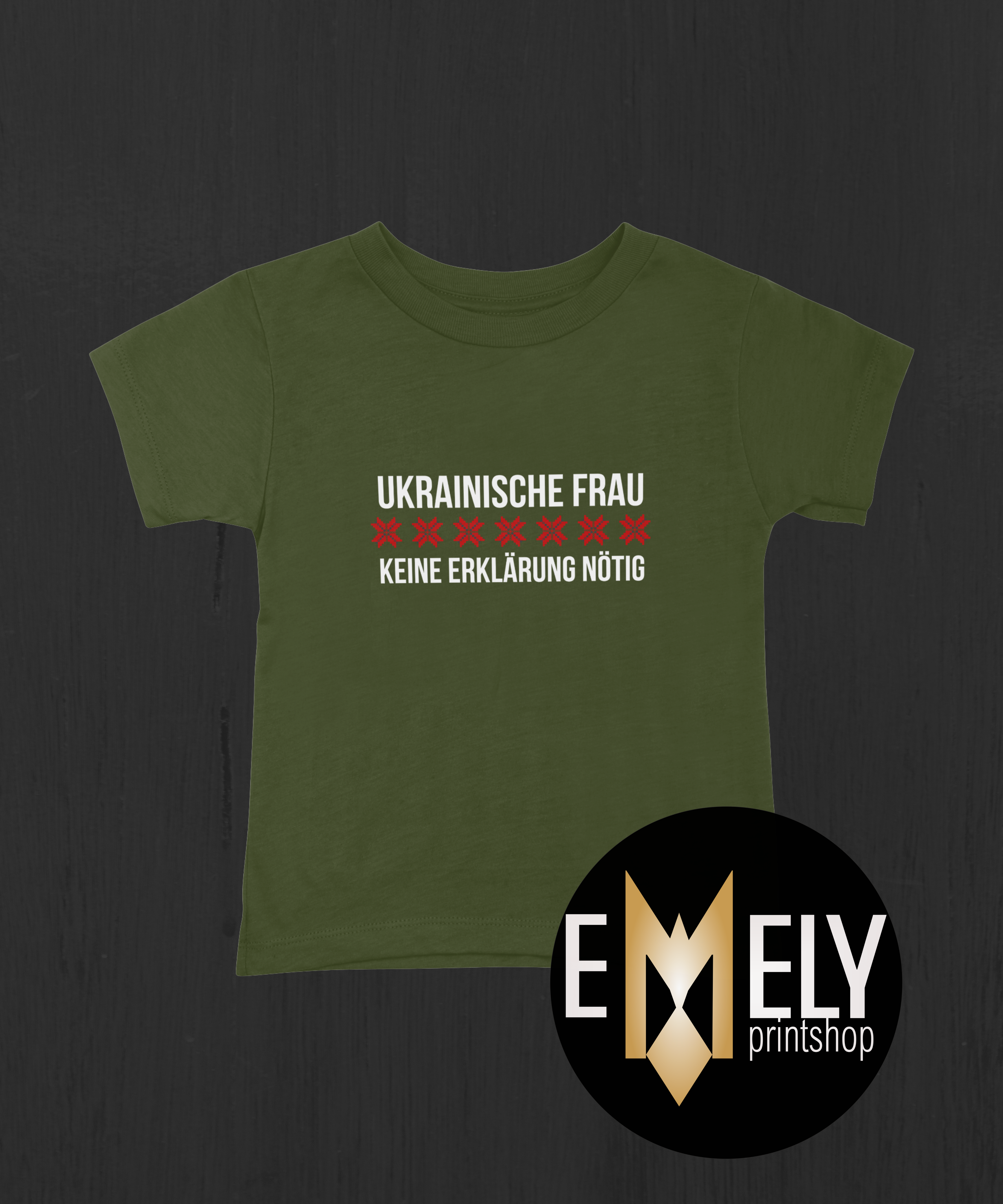Ukrainische Frau – Keine Erklärung Nötig | Statement T-Shirt