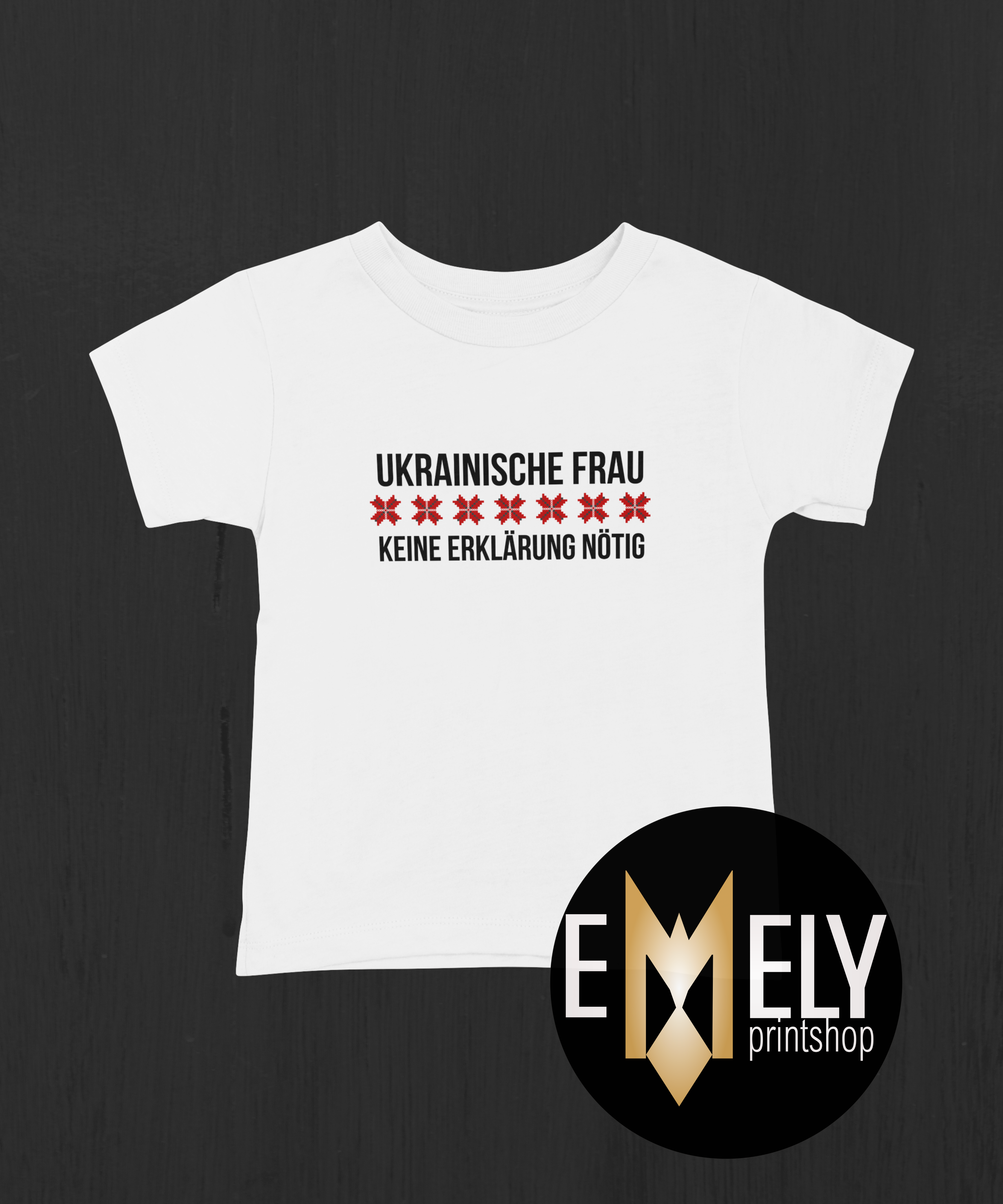 Ukrainische Frau – Keine Erklärung Nötig | Statement T-Shirt