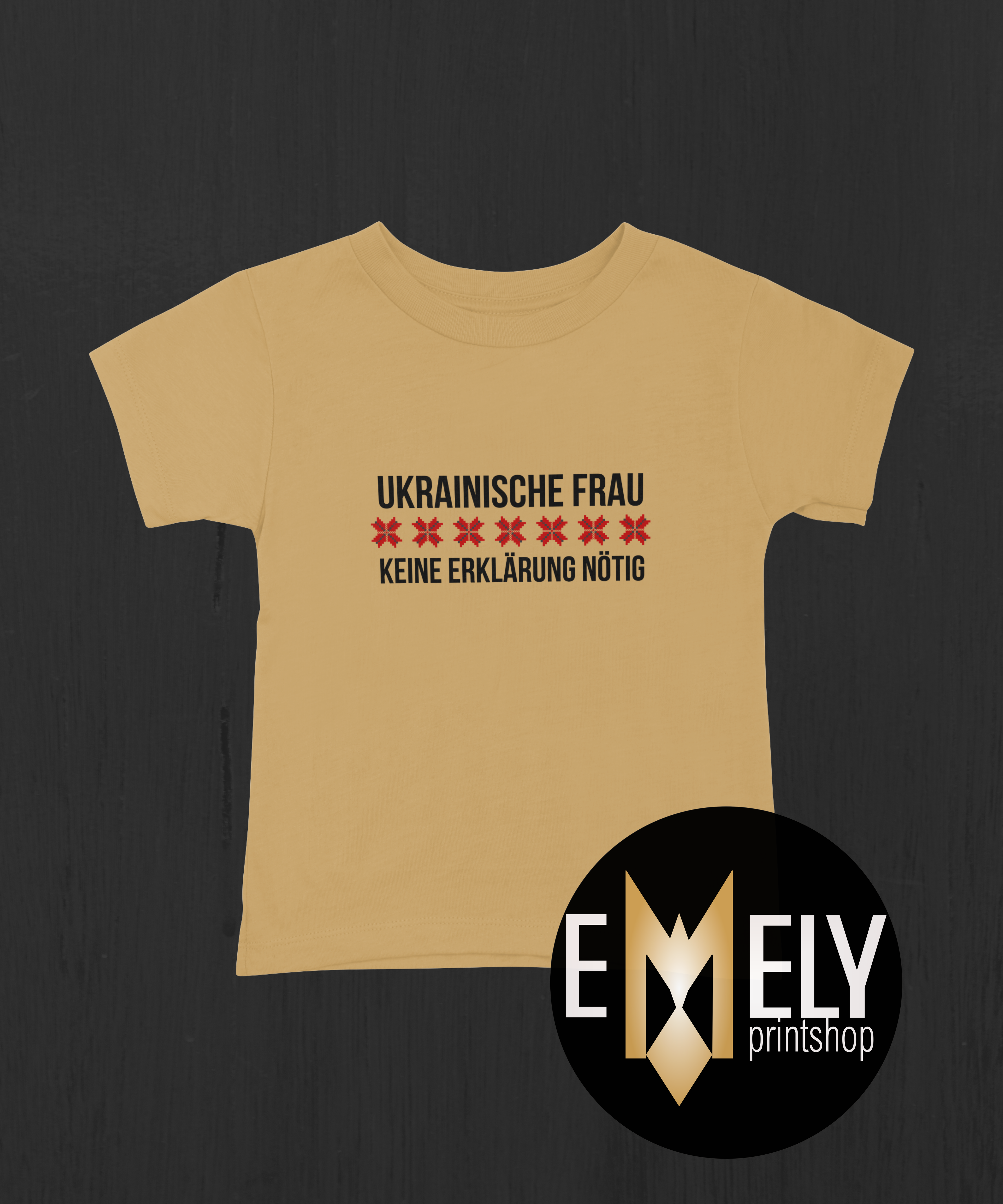 Ukrainische Frau – Keine Erklärung Nötig | Statement T-Shirt