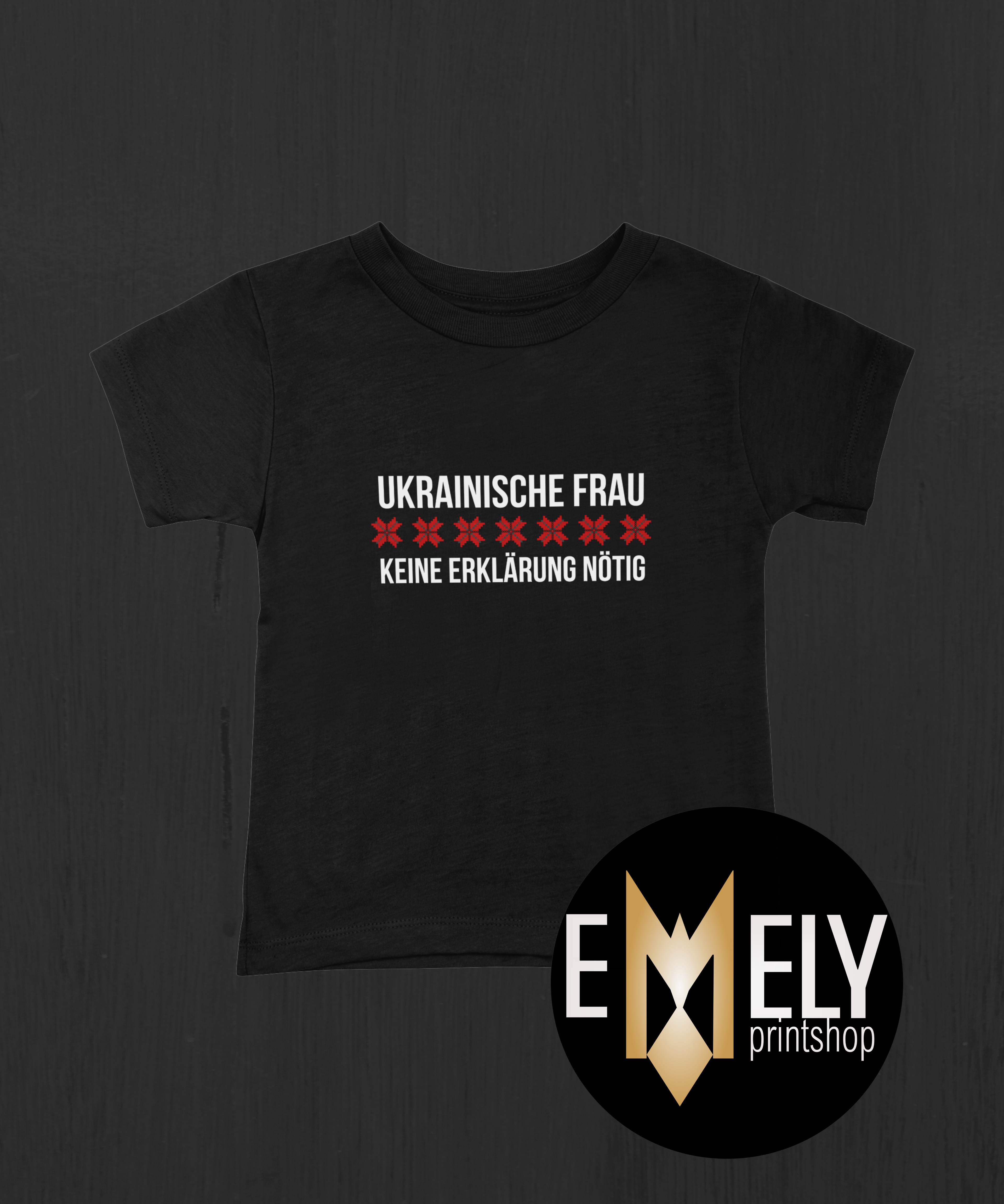 Ukrainische Frau – Keine Erklärung Nötig | Statement T-Shirt